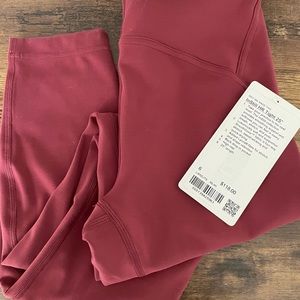 Lululemon InStill High Rise Tight 25” Leggings Size:6 NWT